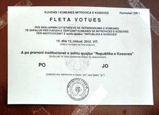 fleta e votimit per ne shqip
